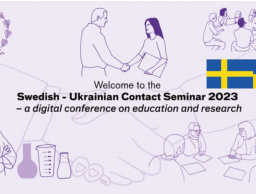 Участь у міжнародному семінарі «Swedish-Ukrainian Contact Seminar 2023»