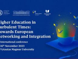 Участь у Міжнародній конференції «Higher Education in Turbulent Times: towards European networking and integration» (Литва)